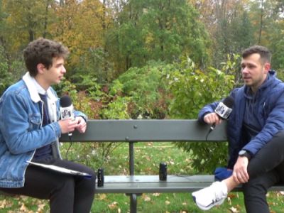 Wywiad z Piotrem Sierzputowskim przeprowadził reporter Radia UG MORS, Stanisław Pawłowski