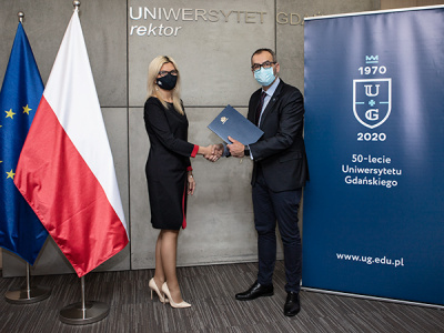 Nominacja dr hab. Anety Oniszczuk-Jastrząbek, prof. UG na dyrektora Centrum Komunikacji i Promocji UG