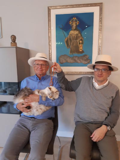 NA zdjęciu duet fizyków