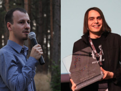 Na zdjęciu od lewej: dr Wacław Kulczykowski i Mateusz Sokalszczuk