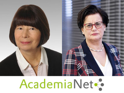 prof. Barbara Lipińska i prof. Ewa Łojkowska