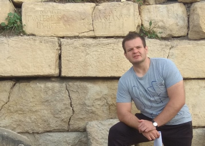 Dr Karol Kłodziński z Wydziału Historycznego UG