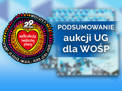 Podsumowanie aukcji UG dla WOŚP