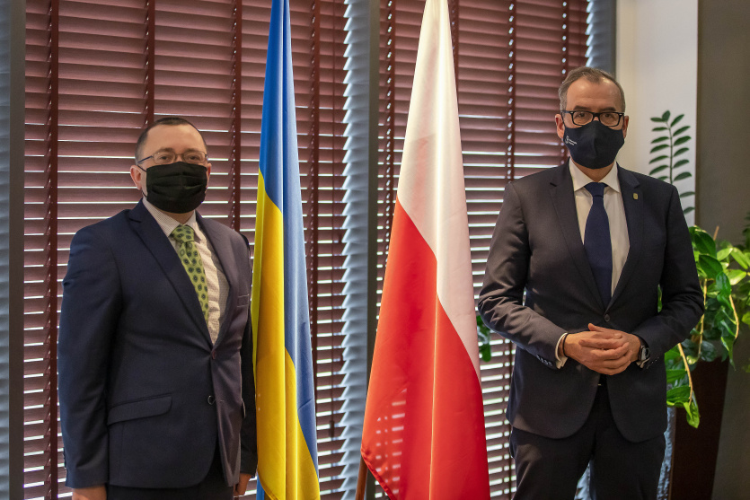 Konsul Ukrainy i Rektor UG