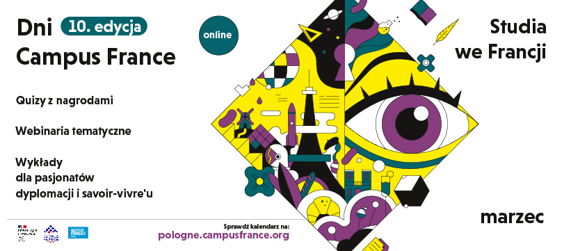 Plakat Dni Campus France