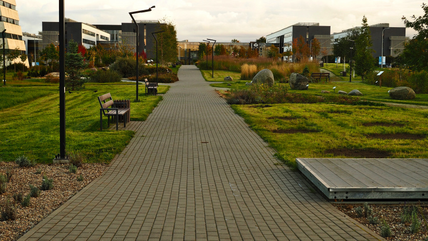 A fragment of the UG EcoPark