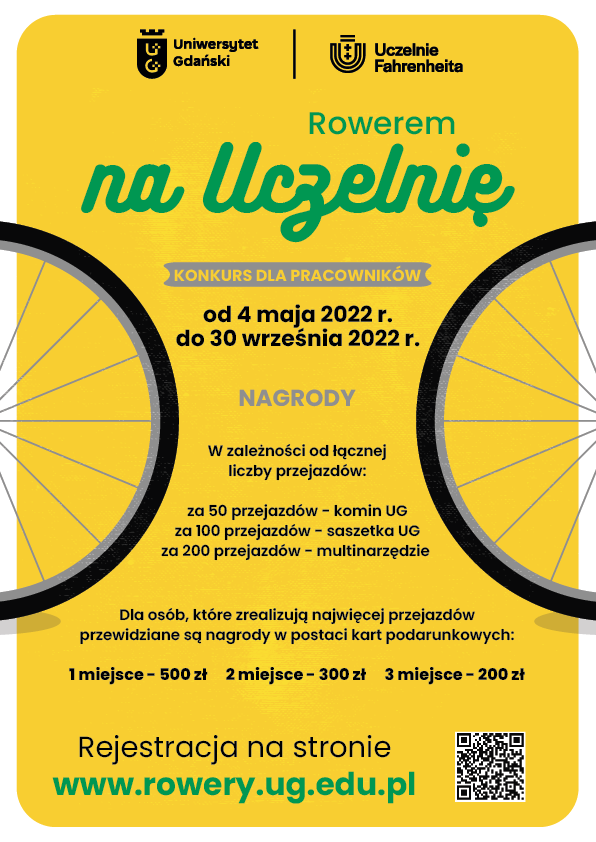 rowerem na uczelnię