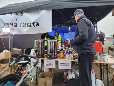 Help abroad, photo by dr Michał Rychłowski