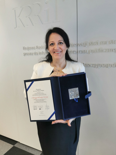 Na zdjęciu Katarzyna Kamińska-Korolczuk. Fot. Adrianna Baran