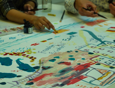 Fragment warsztatów artystycznych