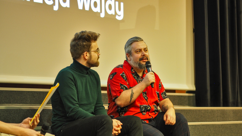 Od lewej: dr Grzegorz Fortuna-Skowron, Krystian Kujda