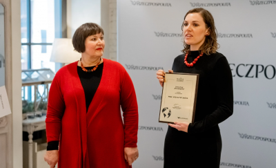 Zielonego Orła odebrały Ewa i Anna Skóra. fot. Jacek Kamiński