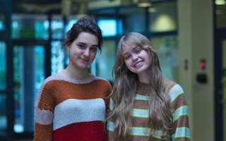 Zofia Kasprzyk i Kinga Kiedrowska