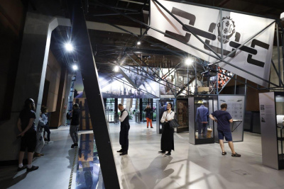  Wystawa „STOCZNIA. Człowiek. Przemysł. Miasto” w Europejskim Centrum Solidarności, fot. Grzegorz Mehring | archiwum ECS