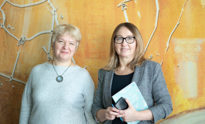 Od lewej: Dr Helena Garczyńska, Monika Butkiewicz