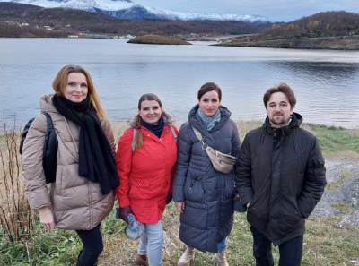 Od lewej: Magdalena Dziki, Joanna Zakrzewska, Natalia Lubińska, Marcel Jakubowski