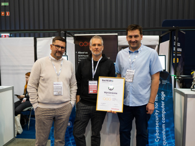 Od lewej: Sebastian Zimnol, Olivier Weimann, Maciej Wierzobowski