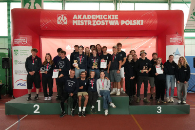 Podium żeglarstwo złoto UG