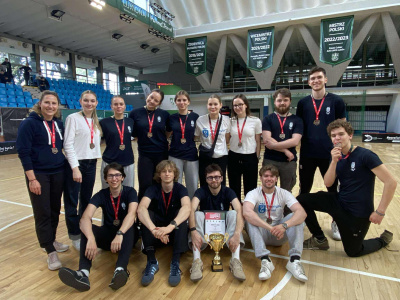 Finał AMP w unihokeju - drużyna AZS UG