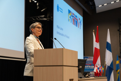 Ambasadorka Finlandii Päivi Laine fot. Bartłomiej Jętczak