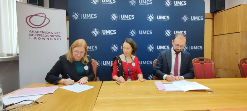Porozumienie między Uniwersyteckim Centrum Mediacji i Arbitrażu UG oraz Stowarzyszeniem Akademicka Sieć Bezpieczeństwa i Równości