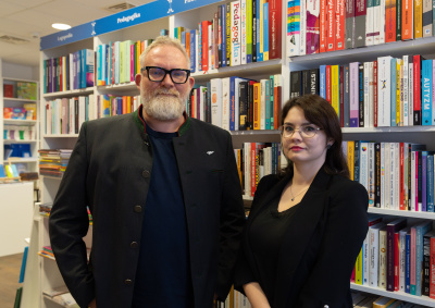 Dr Maciej Dębski i dr Judyta Borchet