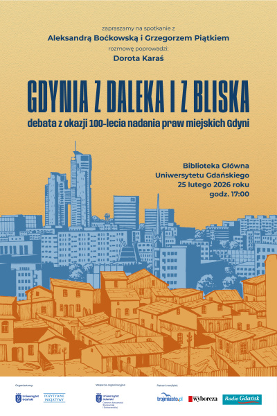 PLAKAT GDYNIA Z DALEKA I Z BLISKA