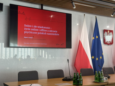 Przed prezentacją Raportu w Sejmie 19.11.2025 podczas podkomisji stałej do spraw sztucznej inteligencji i przejrzystości algorytmów 14 (Komisja Cyfryzacji, Innowacyjności i Nowoczesnych Technologii).