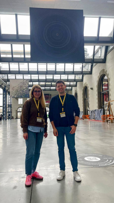 mgr Joanna Korybut-Orlowska i dr Sławomir Nowak