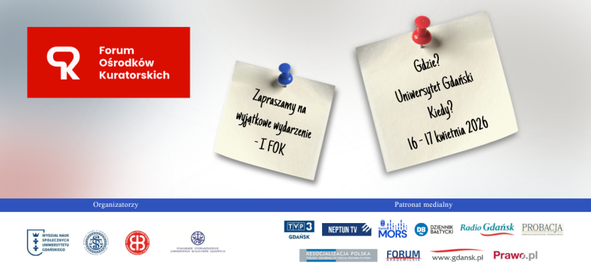 Baner I Forum Ośrodków Kuratorskich