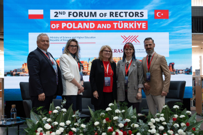 II Forum Rektorów Polski i Turcji - uczestnicy V panelu dyskusyjnego