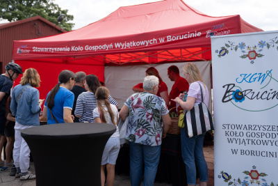 Stoisko Koła Gospodyń Wspaniałych