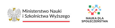 logotypy MNiSW oraz programu Nauka dla Społeczeństwa