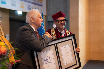 Objęcie katedry im. Wacława Szybalskiego przez prof. dr hab. Jerzego Leszczyńskiego