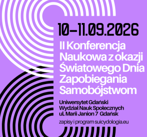 Kafel II Konferencja Naukowa z okazji Światowego Dnia Zapobiegania Samobójstwom