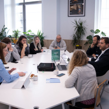 Warsztaty „Commercialization and spin-off support interactive workshop” 14.05.2026 - praca przy stole