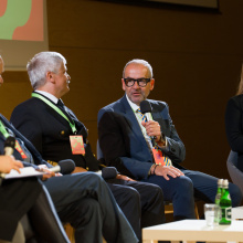 Konferencja "Pomorze mówi przyszłość" w Centrum Nauki Eksperyment, panel dyskusyjny, fot. B. Jętczak
