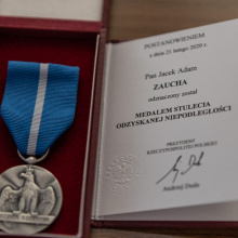 Ceremonia wręczenia odznaczeń 