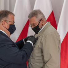 Ceremonia wręczenia odznaczeń 