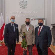 Ceremonia wręczenia odznaczeń 