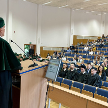 Inauguracja roku akademickiego 2021/2022 na WZ UG. Fot. Zuzanna Minga.