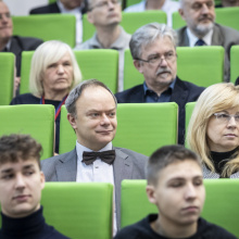 Otwarcie Instytutu Informatyki - widownia, fot. Krzysztof Mystkowski / KFP