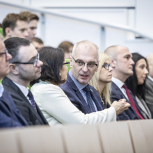 Otwarcie Instytutu Informatyki - Prorektor Kłonczyński, fot. Krzysztof Mystkowski / KFP