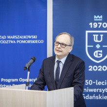 Otwarcie Instytutu Informatyki - przemówienie Dziekana, fot. Krzysztof Mystkowski / KFP