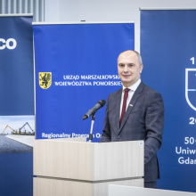 Otwarcie Instytutu Informatyki - przemówienie, fot. Krzysztof Mystkowski / KFP