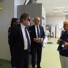 Spotkanie z badaczami z Międzyuczelnianego Wydziału Biotechnologii UG i GUMed w sprawie dalszej współpracy dot. badań naukowych w kierunku COVID-19