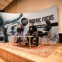 Spotkania i dyskusje z gośćmi z krajów skandynawskich, fot. Szymon Cieślak