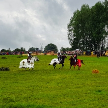 Inscenizacja bitwy pod Grunwaldem - Fot. Agata Myszka, Olena Serbinovska i Maciej Ciemny.