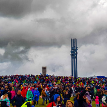 Inscenizacja bitwy pod Grunwaldem - Fot. Agata Myszka, Olena Serbinovska i Maciej Ciemny.