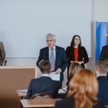 Dzień drugi, prelegenci, fot. Wiktoria Pawlos